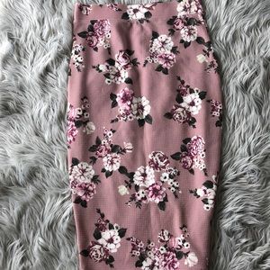 Iris midi skirt floral M